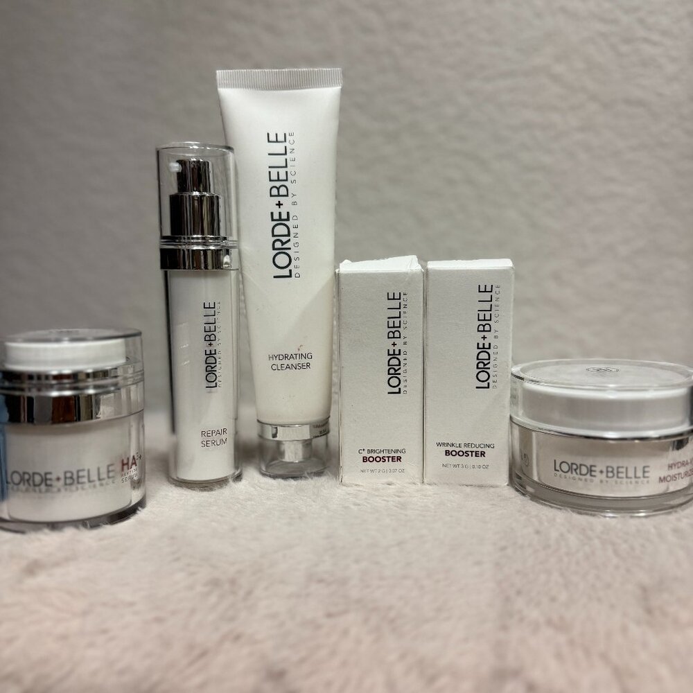 Lorde + Belle Skincare Regimen Set  - 6 piece